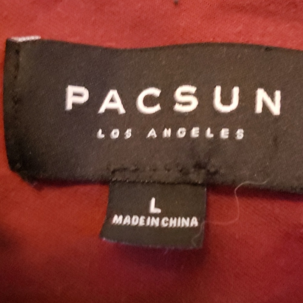 Pacsun Multi Color Button Up - image 4